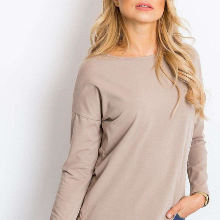 Chic Long Sleeve Cotton Top