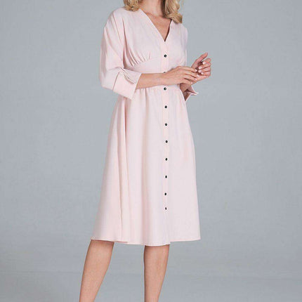 Elegant Sweetheart Kimono Midi Dress with Stylish Wide Sleeves