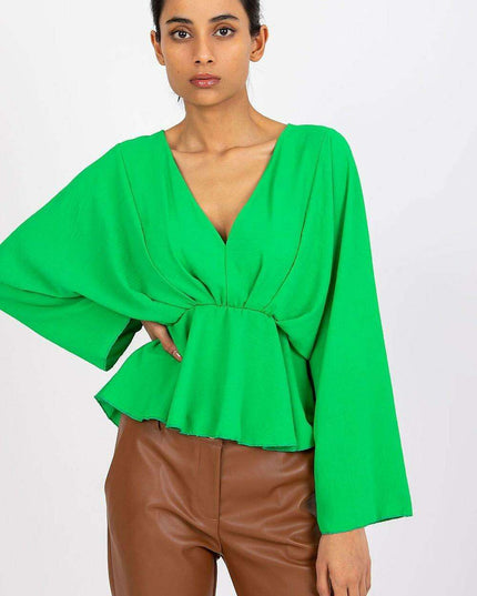 Elegant Italian Oversized Blouse Italy Moda European Design