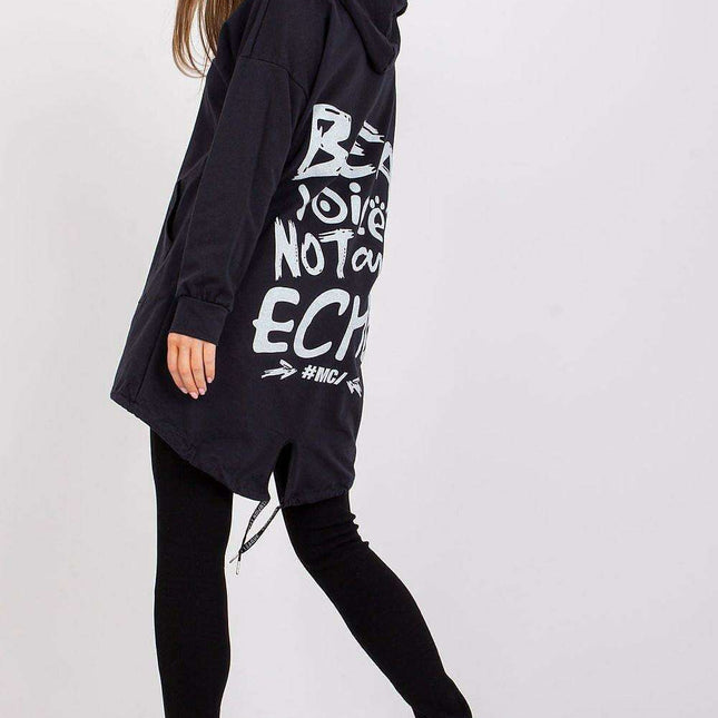 Italy Moda Luxe Cozy Oversized Sweatshirt For Women