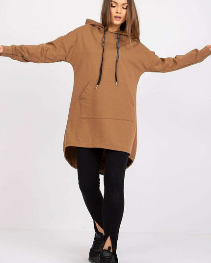 Italy Moda Luxe Cozy Oversized Sweatshirt For Women