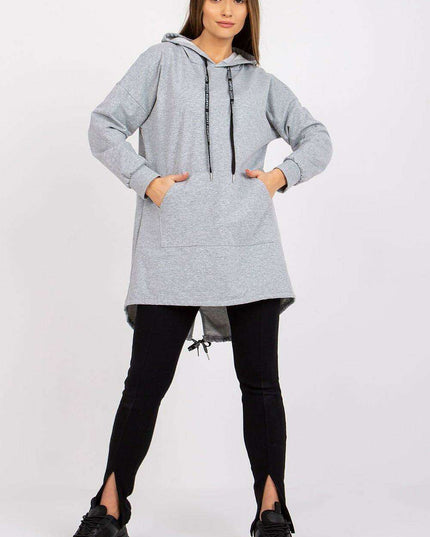 Italy Moda Luxe Cozy Oversized Sweatshirt For Women