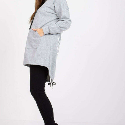 Italy Moda Luxe Cozy Oversized Sweatshirt For Women