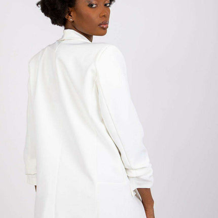 Elegant Italian Three Quarter Sleeve Moda Jacket For Women