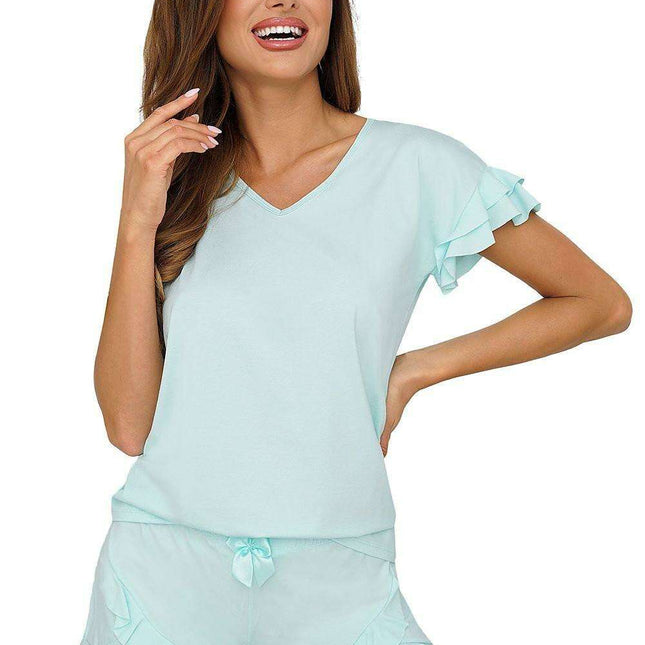 Serene Dreams Cotton Pajama Set for Trendsetters