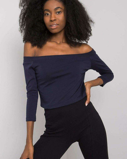 Elegant Spanish Off-Shoulder Blouse