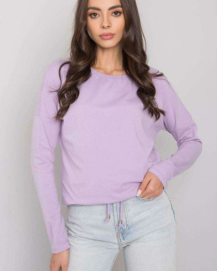 Elegant Cotton Top with Trendy Tie Accent