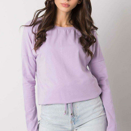 Elegant Cotton Top with Trendy Tie Accent