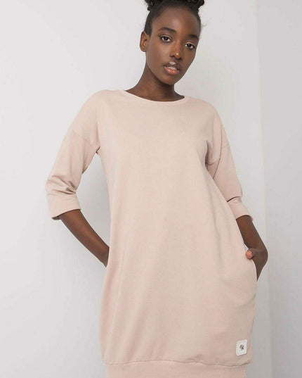Chic and Cozy Sweatshirt Dress for All-Day Wear