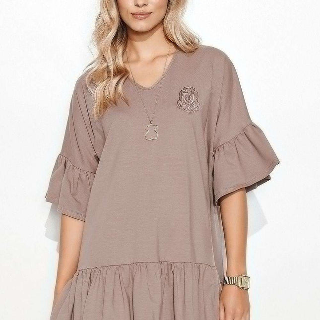 Makadamia Bliss Oversized Knit Dress