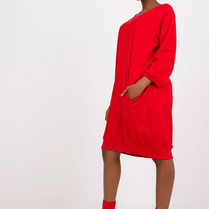 Effortless Elegance Cotton Daydress with Practical Pockets