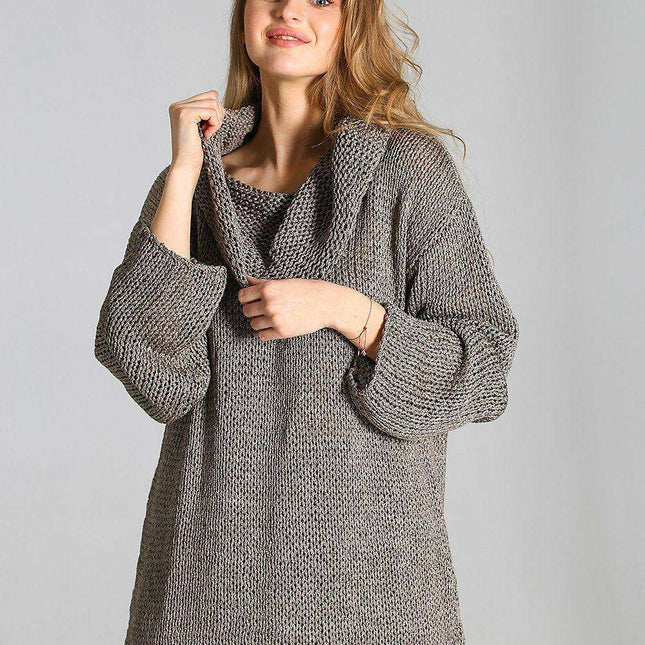 Winter Luxe Turtleneck Knit Sweater