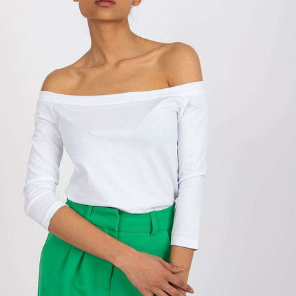 Elegant Spanish Off-Shoulder Blouse