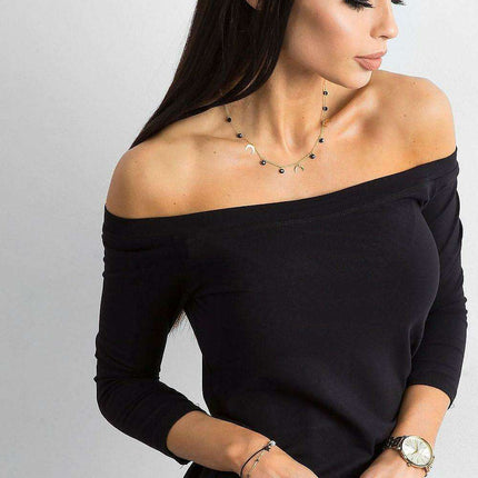 Elegant Spanish Off-Shoulder Blouse