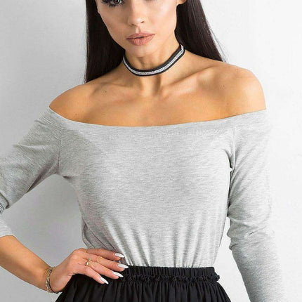 Elegant Spanish Off-Shoulder Blouse