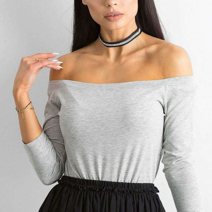 Elegant Spanish Off-Shoulder Blouse