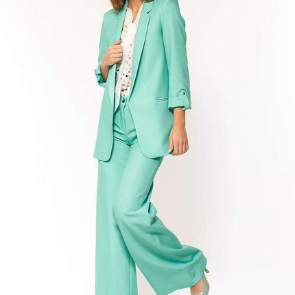 Springtime Chic Blushing Pink Oversized Spring Jacket