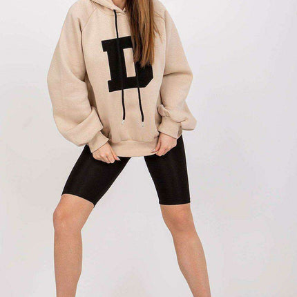 Trendy Women's Hooded Sweatshirt