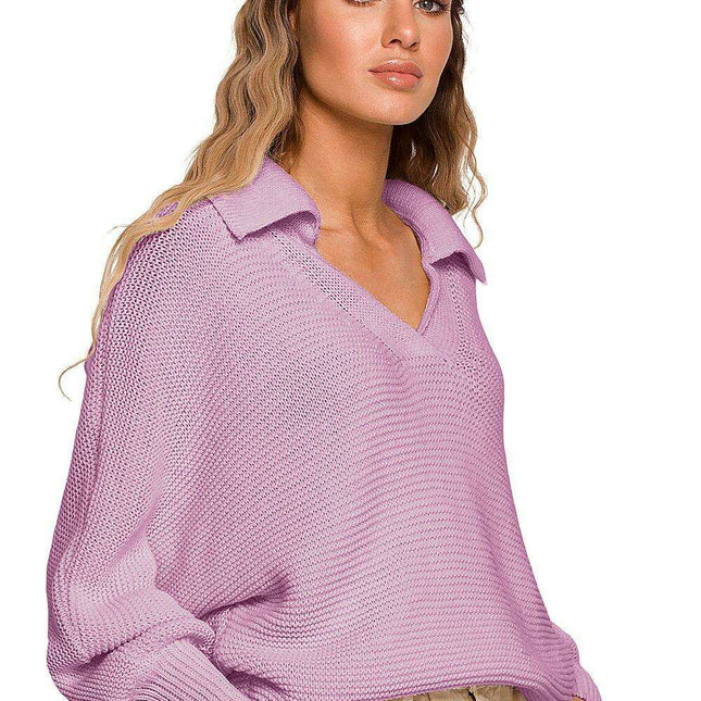 Elegant Oversized Knit Pullover