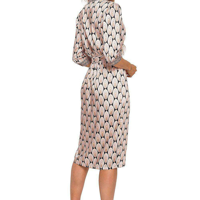 Modern Geometric Elegance Daydress