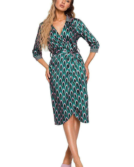 Modern Geometric Elegance Daydress