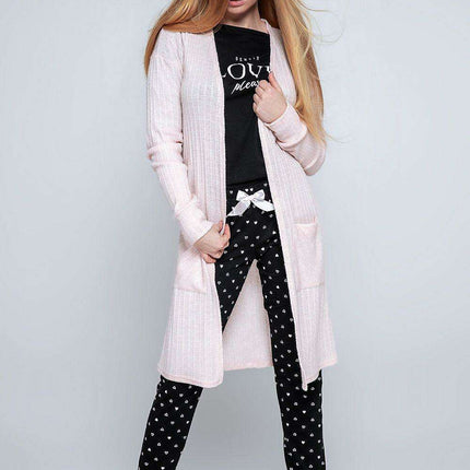 Chic Soft Knit Long Cardigan with Practical Pockets