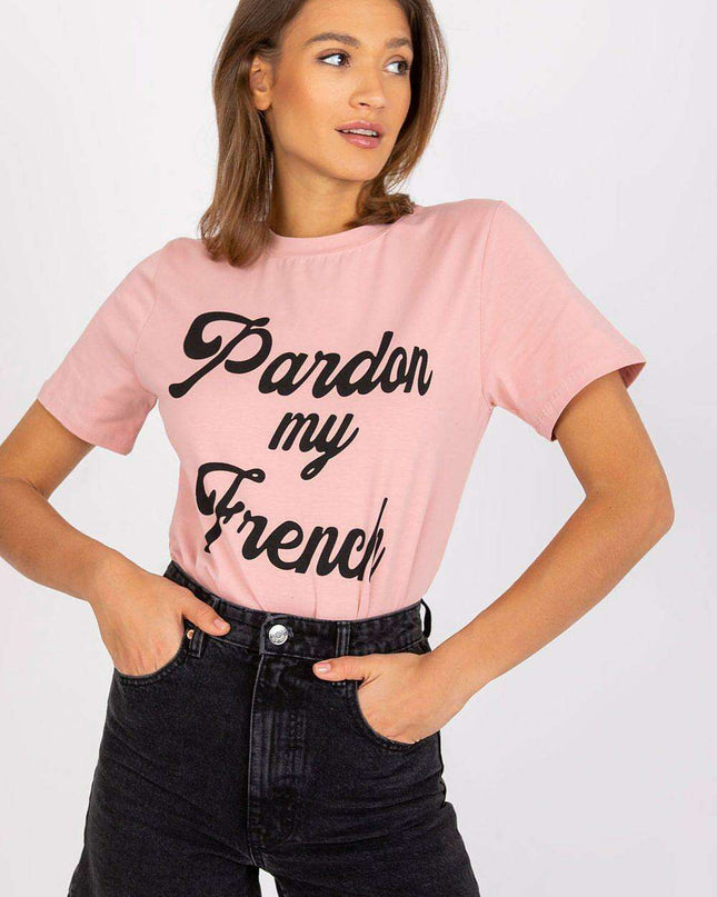 Chic Embellished Casual Tee