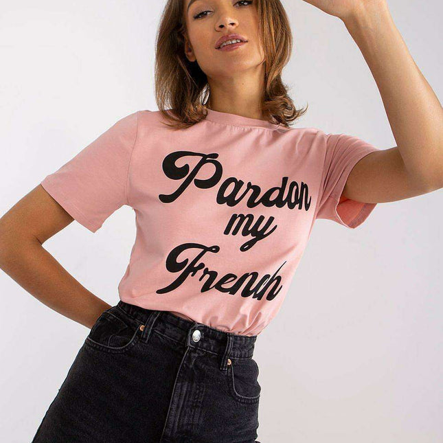 Chic Embellished Casual Tee