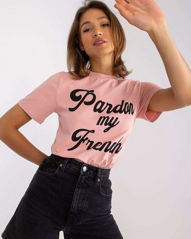 Chic Embellished Casual Tee