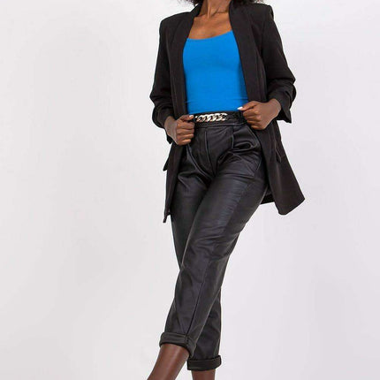 Elegant Italian Three Quarter Sleeve Moda Jacket For Women