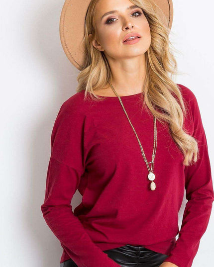 Chic Long Sleeve Cotton Top