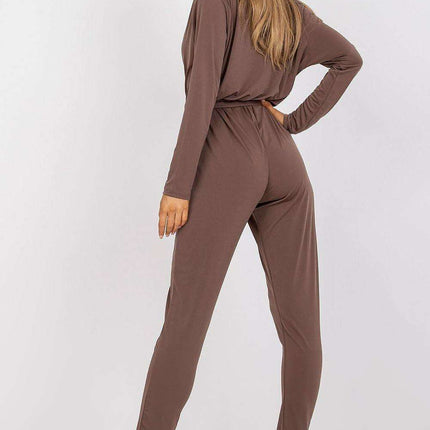 Elegant Wrap-Front Jumpsuit