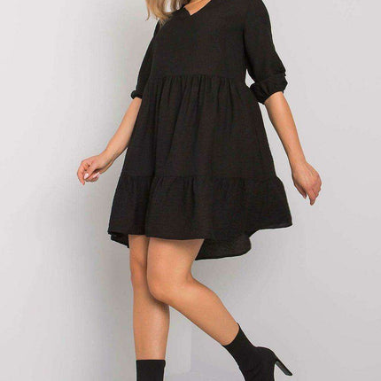 Versatile Frilled Dress for Every Event