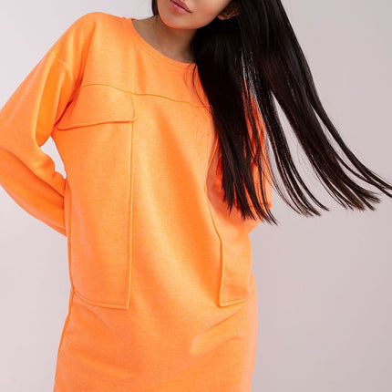 Casual Long Sleeve Pocket Dress - Très Elite