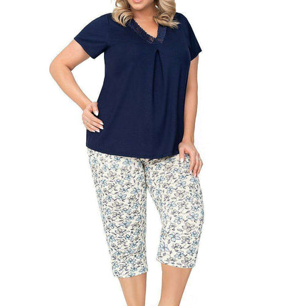 Charming Floral Plus Size Sleep Set
