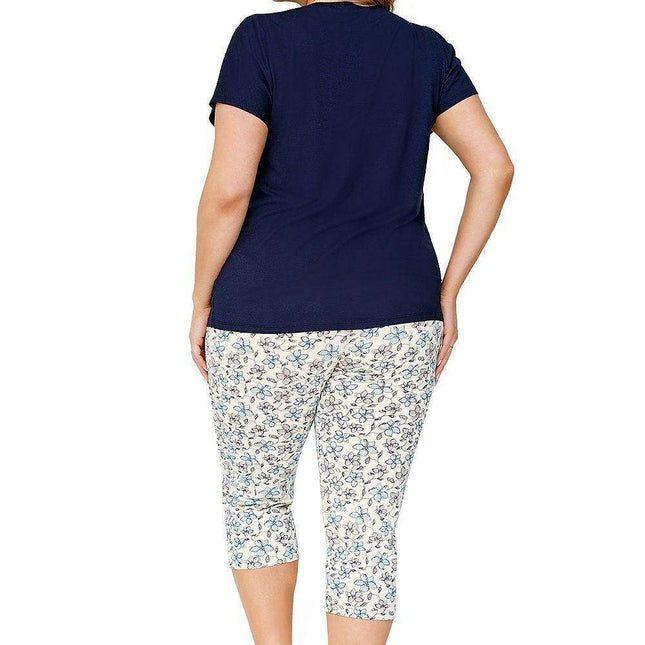 Charming Floral Plus Size Sleep Set