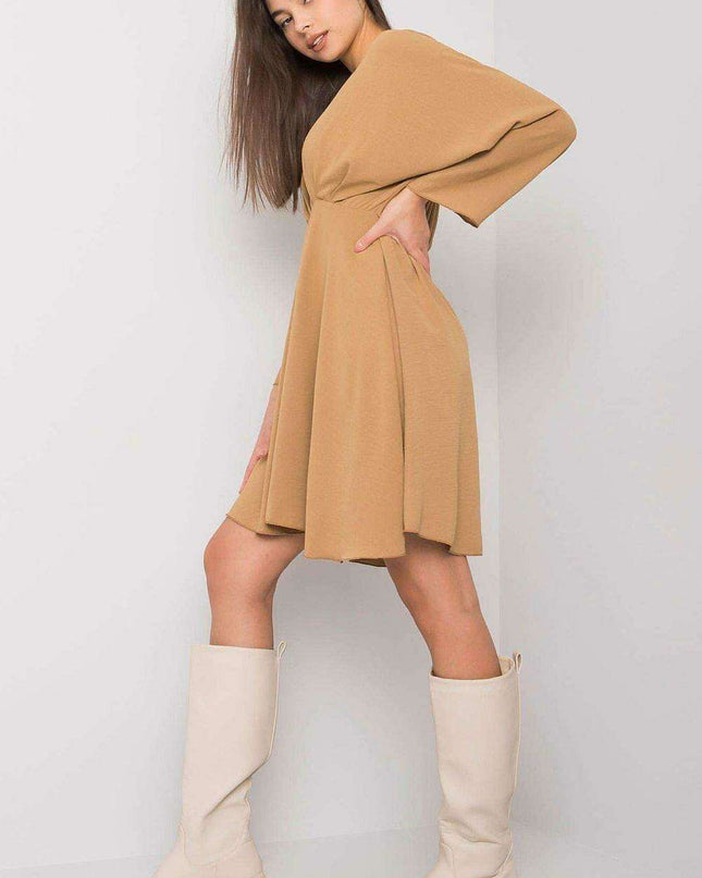 Chic Italian Flared Daydress Versatile Fashion Essential