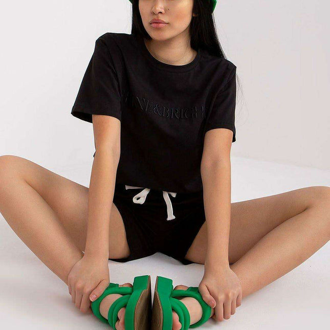 Chic Blouse and Shorts Set