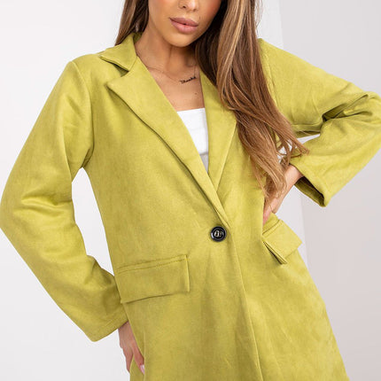 Sophisticated Suede Zip Jacket From Chic Italy Moda - Très Elite