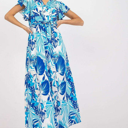 Chic Italian Summer Maxi Dress For Elegant Everyday Wear