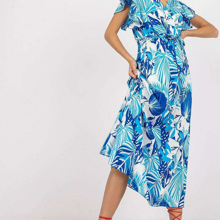 Chic Italian Summer Maxi Dress For Elegant Everyday Wear