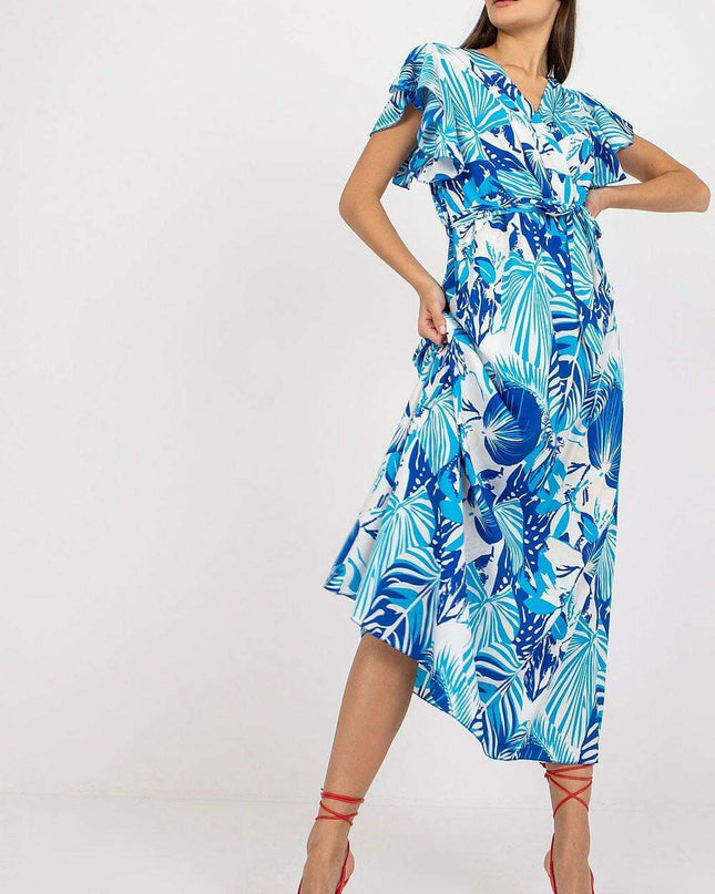 Chic Italian Summer Maxi Dress For Elegant Everyday Wear