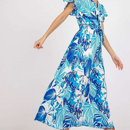 Chic Italian Summer Maxi Dress For Elegant Everyday Wear