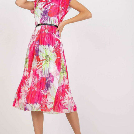 Italian Summer Breeze Flared Dress For Women Everyday Casual