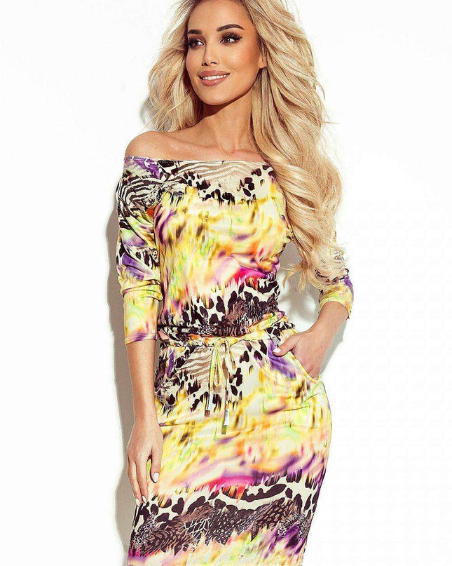 Chic Leopard Print Daydress with Pockets - Effortless Style Meets Comfort