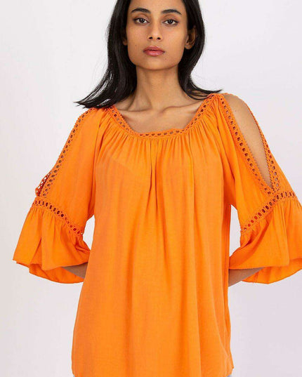 Chic Bella Slit Sleeve Blouse