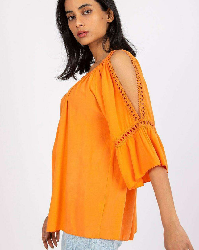 Chic Bella Slit Sleeve Blouse
