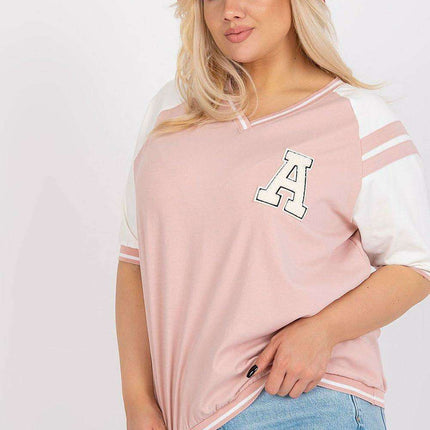 Chic Heart Neckline Blouse