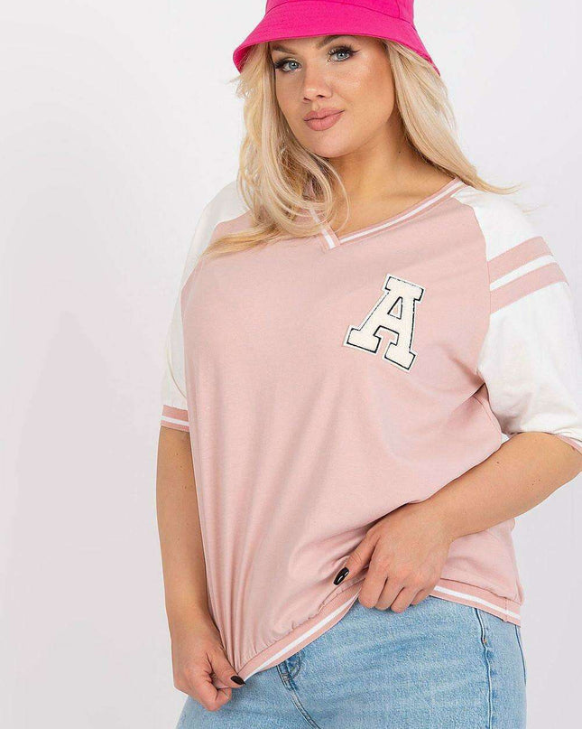 Chic Heart Neckline Blouse