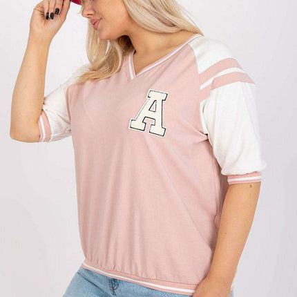 Chic Heart Neckline Blouse